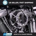 For Harley Touring Softail Road King Electra Glide Clear Cover Air Cleaner Filte New. Price: $123.92.
