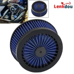 Blue Air Filter Cleaner Element Replacement For Harley Touring Sportster Softail New. Price: $17.00.
