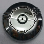 Oem Harley 07-11 Cvo Touring Screamin Eagle Chrome Round Air Cleaner Cover Used. Price: $40.00.