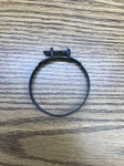 Kawasaki Ninja EX300 2013-2017, Air Cleaner Clamp Part # 92037-1486 Used. Price: $14.99.
