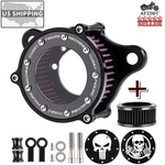 Devil Skull Air Cleaner Intake Filter For Harley Sportster 883 1200 Roadster Xl New. Price: $43.99.