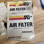 K&n Air Filter YA-1686 High Flow Washable Reuseable For Yamaha FZ600 1986-89 New. Price: $36.50.