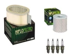 Service Kit For Kawasaki Z900 (1973 To 1975) Air / Oil Filter & 4 X Spark Plugs New. Price: $73.25.