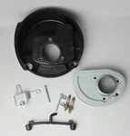 Harley Davidson Softail Breakout Genuine Air Filter Back Plate Parts Used. Price: $29.95.
