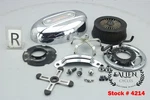 2009 Harley Electra Glide Aftermarket Air Cleaner Intake Solid Backplate #4214 Used. Price: $69.99.