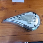 Genuine Indian 07-800 Chrome Plated Air Cleaner Cover W/coin Used. Price: $395.00.