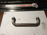 Honda Magna Sabre 15511-MB0-000 Oil Pipe Used Fits 1982-1988 700CC-1100CC. Price: $21.93.