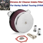 Chrome Air Cleaner Intake Filter Kit For Harley Touring Road Glide Softail Dyna New. Price: $60.79.