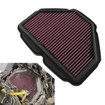 Motorcycle Air Filter Cleaner HA-1818 For Honda GL1800 Gold Wing 2018-2025 New. Price: $37.84.