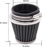 New 60MM Chrome Air Filter Conehonda Kawasakisuzuki Yamaha Ktm Motorcycle V AF26. Price: $8.75.