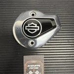 Oem Cvo 23.5-27 Harley Chrome Road Street Glide Softail Cam Timing Cover Used. Price: $32.00.