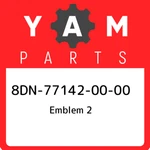 8DN-77142-00-00 Yamaha Emblem 8DN771420000, New Genuine Oem Part. Price: $23.27.