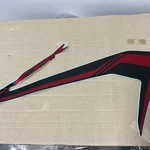 Honda Oem Stripe, L. Middle Cowl (TYPE2) 86642-MKP-J00ZB Used. Price: $44.99.