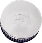 K&n Universal Air Filter RC-0850 Round 2" Chrome New. Price: $81.49.
