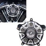 Black Air Filter Cleaner For Harley 2016-17 Dyna Low Rider Fxdls Softail Fl New. Price: $179.95.