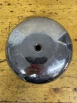 Harley-davidson 7 Inch Round Center Hole Air Cleaner Cover Plain Panhead Used. Price: $22.50.