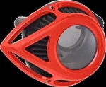 Clear Tear Air Cleaner Kit Red Anodized Harley Road Glide Custom 10-13 New. Price: $461.41.