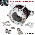 Air Cleaner Intake Filter Kit Chrome For Harley Sportster Iron XL1200 883 48 72 New. Price: $25.70.