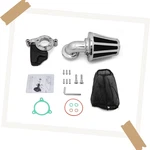 Chrome Gauge Air Intake Filters For Harley M8 Softail/touring 2017-2022 New. Price: $231.17.