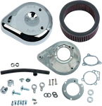 S & Cycle Teardrop Air Cleaner Kit Chrome 170-0305B New. Price: $384.07.