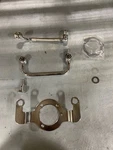 **new** Bikers Choice 93-17 Big Twin M8 Chrome Air Cleaner Mounting KIT-482685. Price: $44.01.