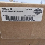29094-01 Cvr Air Cleaner, Blk. Wrinkle Harley Davidson Unopened New. Price: $84.25.