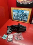 Arlen Ness M8 Chrome Beveled Big Monster Sucker Air Cleaner 17-24 Harley Touring Used. Price: $270.00.