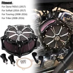 Rsd Contrast Cut Air Cleaner Intake Filter System For Harley Touring Road King New. Price: $67.24.