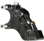 Arlen Ness Tech Brake Caliper 6 Piston Black Front Left 11.8" Harley Fl 02-215 New. Price: $446.45.