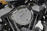 Chrome Wyatt Gatling Air Cleaner Assembly For Harley-davidson V-twin 34-1702 New. Price: $142.99.