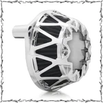 Chrome Cross Air Cleaner Filter For Harley Touring M8 Street Glide/softail 18+ New. Price: $119.12.