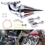 Chrome Spike Air Cleaner Intake Filter For Harley Touring Road King Softail Dyna New. Price: $94.95.