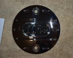 Indian Motorcycle 2009-11 Airbox/air Cleaner Chrome "105" Checkered Badge New. Price: $200.00.
