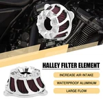 For Harley Air Cleaner Intake Filter System Dyna Softail 93-15 Touring Road King New. Price: $84.54.
