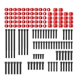 145PC Engine Bolt & Cover Cap Kit For Harley Touring Street Glide Twin Cam 07-17 New. Price: $113.99.