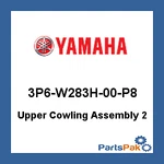 3P6-W283H-00-P8 Yamaha Upper Cowling Assy , VIN/3 New. Price: $240.99.