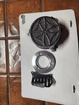 Cobra 606-0100-02-SB Air Cleaner Kit, Cross Chrom Fits Crusers 2008-2013. New. Price: $165.00.