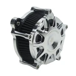 Aluminum Chrome Air Filter Cleaner For Harley Touring Road King Flht Flhx 08-16 New. Price: $192.34.