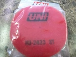 Suzuki RM250 RM400 1980 , RS250 PE250 PE400 1981 Air Filter Uni NU-2433 New. Price: $28.99.