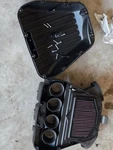 2008 Suzuki Hayabusa GSX1300R Airbox, Cleaner Assembly #72125 Used. Price: $65.00.