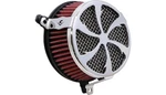Cobra Air Cleaner Kit Swept Chrome Motorcycle Street Bike 606-0104-01-SB New. Price: $273.20.