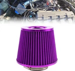High Flow Inlet Cold Air Intake Cone Dry Filter Replacement 3 76MM Purple New. Price: $11.98.