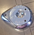 S&s Cycle Teardrop Chrome Air Cleaner Cover Hd Ss Super Vintage Sportster Used. Price: $74.99.