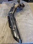 Aprilia 850 Mana Gt Exhaust Genuine Used. Price: $135.55.