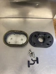 2007 Harley Davidson Sportster Xl 1200L Air Cleaner Element & Base Plate Kit Used. Price: $41.00.