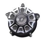 Blck Aluminum Air Cleaner Intake Filter Fits Harley Breakout Touring Flht Fltr New. Price: $178.95.