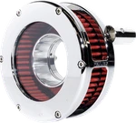 Feuling Ba Slim Air Cleaner Kit Chrome/clear Red Filter Twin Cam 5448-S New. Price: $679.95.