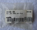 Harley Davidson Genuine Bolt .313 Unrc 2A X .75LG 100TH Anni Ac Screw 29788-03 New. Price: $35.00.