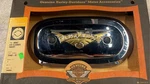 Air Cleaner Insert Wing Logo Harley Sportster Shovelhead Chrome Gold Oval Used. Price: $34.95.