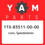1TX-83511-00-00 Yamaha Lens, Speedometer 1TX835110000, New Genuine Oem Part. Price: $132.25.